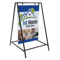 Attract business with this motion-filled, eye-catching swinging A-frame.......