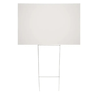 24" x 18" Corrugated Plastic Sign Kit (Blank)