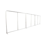 30' EuroFit Straight Wall Hardware