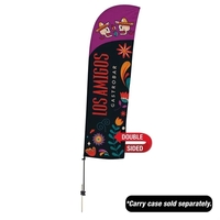 10.5' value blade sail sign with ground spike and double-sided, dye... from...