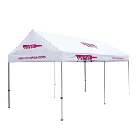 10' x 20' Gable Tent Kit with polyester canopy, frame, legs... from ASI 87188...