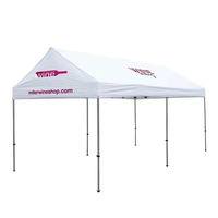 10' x 20' Gable Tent Kit with polyester canopy, frame, legs... from ASI 87188...