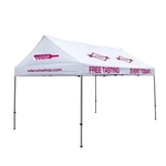10' x 15' Gable Tent Kit (Full-Color Imprint, 10 Locations)