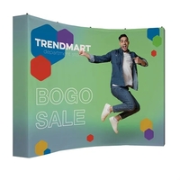 10' curved splash wrap kit with graphic panel that covers the... from ASI...