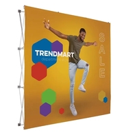 8' straight splash face kit with graphic panel.... from ASI 87188 Showdown...