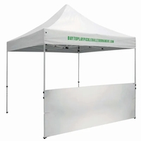 10' deluxe tent half wall kit with a 400 denier polyester... from ASI 87188...