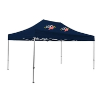 Tent kit with a 15' x 10' tent, crank-up canopy, stake... from ASI 87188...