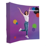 8' Curved Splash Floor Display Wrap Kit (Poly Knit)