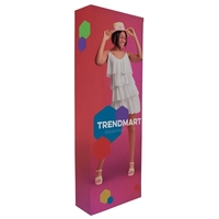 3' straight splash floor display kit with four sided panel and... from ASI...