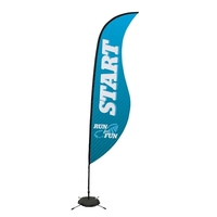 13' sail sign made of super poly knit fabric with a... from ASI 87188...