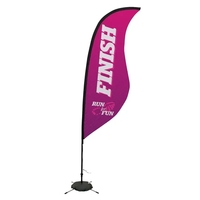 9' sail sign made of super poly knit fabric with a... from ASI 87188 Showdown...