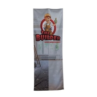 This banner can be hung from any standard trade show pipe... from ASI 87188...
