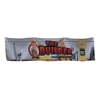 This header can be hung from any standard trade show pipe... from ASI 87188...