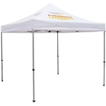 10' Deluxe Tent, Vented Canopy (Imprinted, 1 Location)