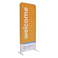 3'W x 90"H straight wall kit with double-sided graphics on the... from ASI...