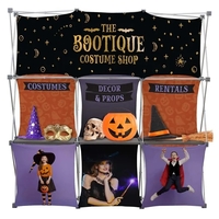 Deluxe GeoMetrix Header Display Kit with frame, 9-polyester panels and...