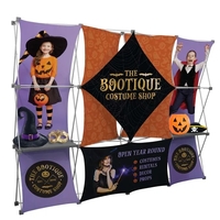 Deluxe GeoMetrix display with 12-quad double-knit polyester display and...