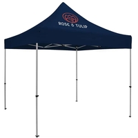 Premium tent kit with a 10' tent, crank-up canopy, stake kit,... from ASI...