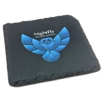 Ultra Vivid Slate Coasters