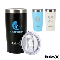 Hurley® 20 oz. Double Wall Stainless Steel Travel Tumbler... from ASI 67866...
