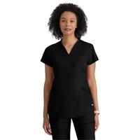 Grey's Anatomy Knit Stretch - Women's Two-Pocket V-Neck D...