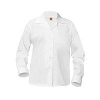 A+ Uniforms Woven Shirts - Pointed Collar Long Sleeve Bro...... from ASI...