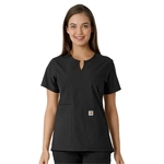 Carhartt Scrubs - Force Essentials Women's Notch Neck Tun...