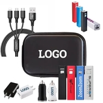 4-in-1 Power Bank Travel Charging Kit