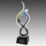 17" Solo Figure Rising