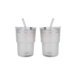 Shortie Frosted Glass Tumbler XD