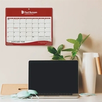 9"H x 11.25"W 12-month vinyl daily planner with frosted corners and... from...