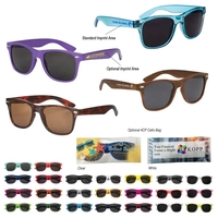 Sunglasses made of polycarbonate material. UV400 lenses provide 100% UVA...