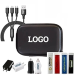 4-in-1 Power Bank Mobile Travel Charging Set
