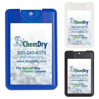 0.67 oz. card-shaped hand sanitizer spray.... from ASI 90859 Tempo Industries...