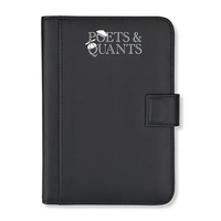 Vegan leather junior padfolio with FSC certified paper pad, interior...