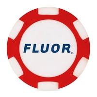 11.5 gram weighted, two-sided poker chip ball marker.... from ASI 56070...