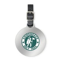Round golf bag tag with strap and buckle.... from ASI 56070 Gemline / Gemline®