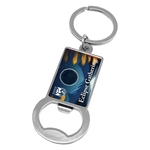 Bottle Opener Keychain (Rectangle Imprint)