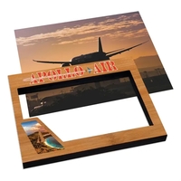 Ultra Vivid Bamboo Magnet Frames