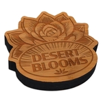 Custom Laser Etched Bamboo Magnets