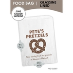 Glassine-Lined Food-Safe Bag With One Color Imprint