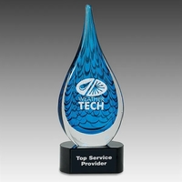 Raindrop Art Glass... from ASI 92531 Unique Custom Products / UCP