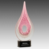 Round Window Raindrop Art Glass... from ASI 92531 Unique Custom Products / UCP