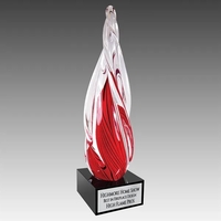 Twisted Spire with Base Art Glass... from ASI 92531 Unique Custom Products / UCP