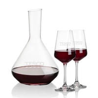 The Terrassa Carafe & 2 Cannes Wine Set is a stellar... from ASI 84592 St...