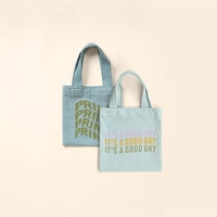 10" x 11" small, youth-size flat canvas tote bag with two... from ASI 74710 Numo