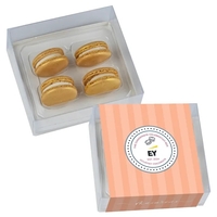 This set of 4 macarons offers a delightful balance of elegance... from ASI...