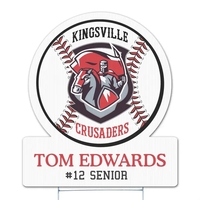 Die Cut Yard Signs - Full Color