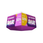 Hexagon Hanging Banners