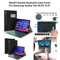 Kidder iBank® Bluetooth Keyboard Case for Galaxy Tab S9 FE